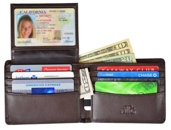 Best Range of Protection: RFID Blocking Wallet for Men | Genuine Leather Bi-Fold Wallet | Our RFID Wallet uses the best RFID blocking material | Includes RFID Blocking Passport Sleeve & Gift Box