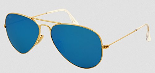 Original Aviator Sunglasses (RB3025) Gold Matte/Green Metal - Non-Polarized - 62mm