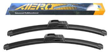 OEM QUALITY 28"   16" AERO Premium All-Season Frameless Windshield Wiper Blades (Set of 2)