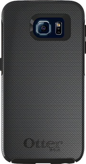 OtterBox SYMMETRY SERIES for Samsung Galaxy S6 - Frustration-Free Packaging - Gridlock (Slate/Gridlock Graphic)