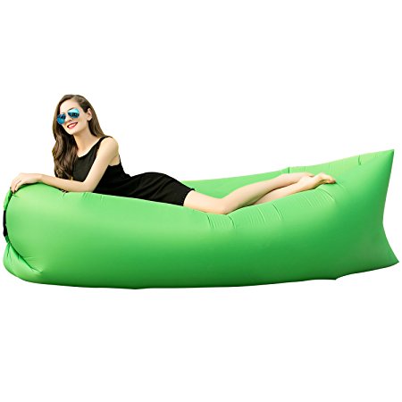 HAKE Inflatable Couch,inflatable lounger,Outdoor Sofa,Portable Bags Lounger Nylon Fabric Suitable For Camping Beach Lazy Sofa