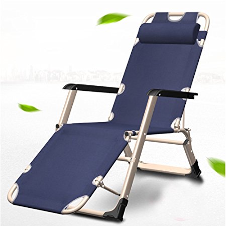 Livebest Outdoor Reclining Lounge Adjustable Back Folding Chairs Yard Beach