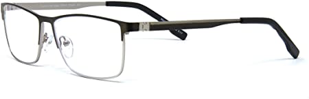Sightline Saul Progressive Multi Focus Reading Glasses - Premium Quality Frame Handsome Contemporary Fashion