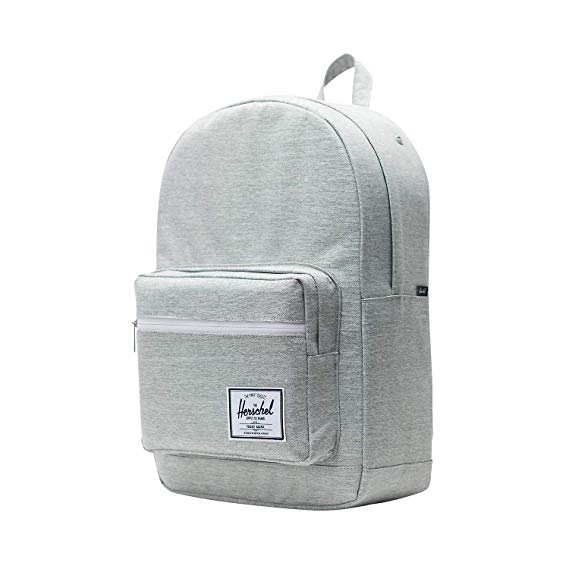 Herschel Pop Quiz Backpack, Light Grey Crosshatch, One Size