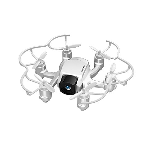 FQ777 126C Mini RC Quadcopter Drone with 2MP HD Vedio Camera 2.4GHZ 4CH 6-axis Gyro Remote Contro Headless Mode&One-key Return Function Nano Hexacopter Quad