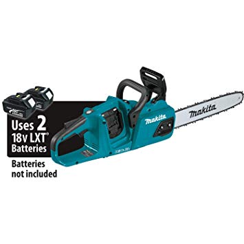 Makita XCU07Z 18V X2 (36V) LXT Lithium-Ion Cordless, Tool Only Brushless 14" Chain Saw, Teal