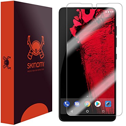 Essential Phone Screen Protector (PH-1), Skinomi TechSkin Full Coverage Screen Protector for Essential Phone Clear HD Anti-Bubble Film