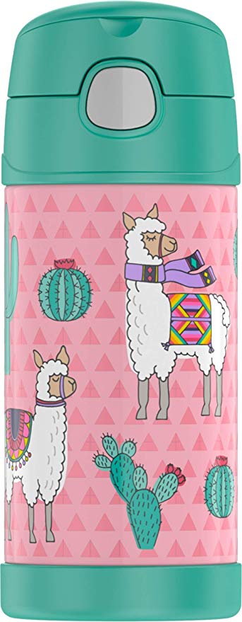 Thermos F4019LA6 Funtainer 12 Ounce Bottle, Desert Llamas