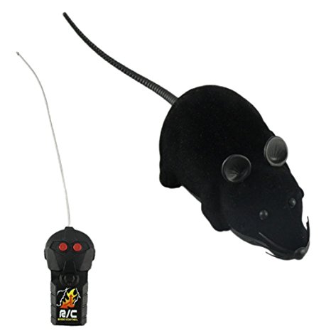Binmer(TM)Hot Simulation Plush Remote-controlled Mouse Mice Toy Kids Boys Toys Gift