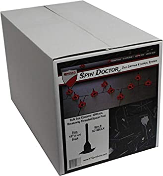 Spin Doctor Tile Leveling System 1/8" Baseplates 2000pc Bulk Box