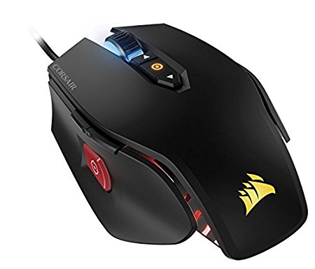 Corsair Gaming M65 PRO RGB FPS Gaming Mouse, Backlit RGB LED, 12000 DPI, Optical (CH-9300011-NA)