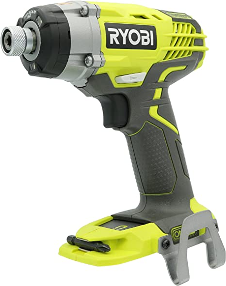 Ryobi P237 18V One  Lithium Ion Cordless Multi Speed 1-1/4 Inch Keyless Chuck Impact Driver w/ Belt Clip and LED (Battery Not Included / Power Tool Only)