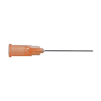 Dispensing Needle with Luer Lock, Precision Applicator, 25G, 1 inch,100/pack