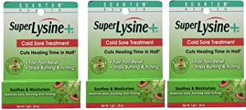 Super Lysine Plus Cold Sore Ointment-7g tube (.25x3)
