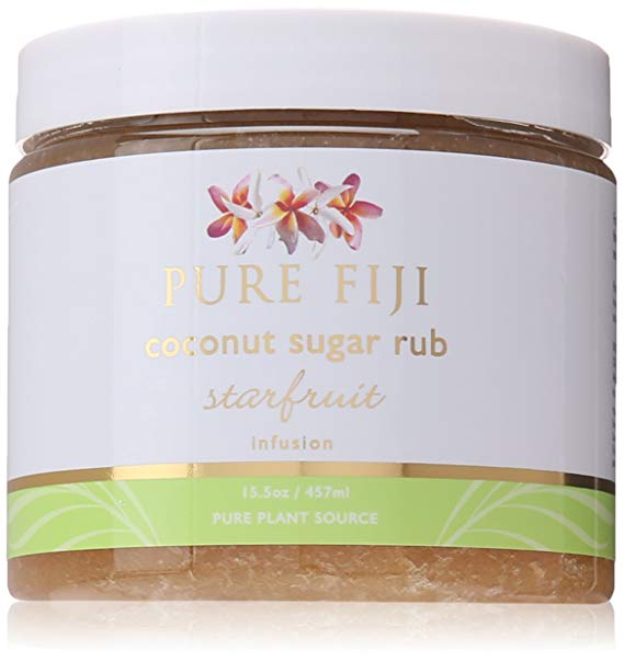 Pure Fiji Coconut Sugar Rub Starfruit, 15.5 Ounce