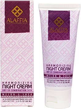 Alaffia - Melon & Shea Butter Harmonizing Night Cream, 2.3 Ounces