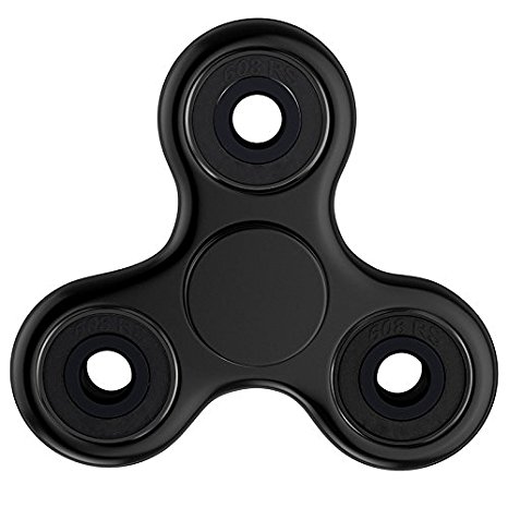 Tri-Spinner Fidget Toy Stress Reducer Hybrid Ceramic Bearing Perfect For ADHD EDC ADD Anxiety Autism Adult Children Hand Killing Time - Spins Last For 3 mins