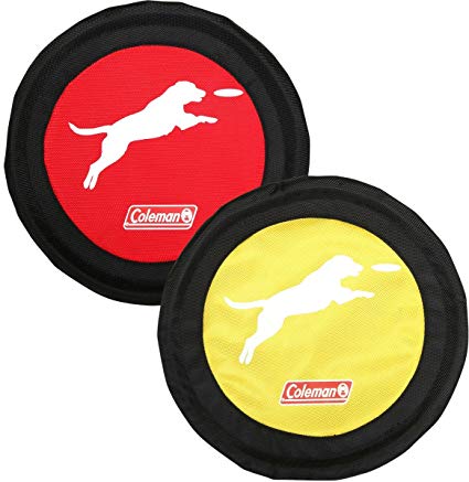 Coleman Dog Flying Disc Frisbee (2 Pack)