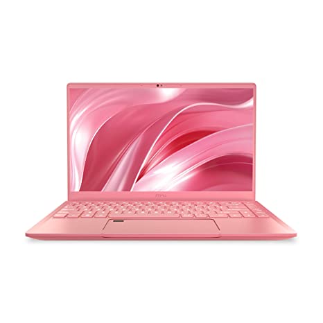 MSI Prestige 14 A10RAS-076IN Intel Core i5-10210U 10th Gen 14-inch Laptop(16GB/512GB NVMe SSD/Windows 10 Home/MX330, 2GB Graphics/Pink/1.29Kg )9S7-14C213-076