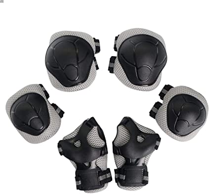 Kid Protective Gear Set Children Knee Pads Elbow Pads with Whist Guards Sport Safety Guard for Cycling Skateboard Scooter BMX Bike and Other Outdoor Sports Activities