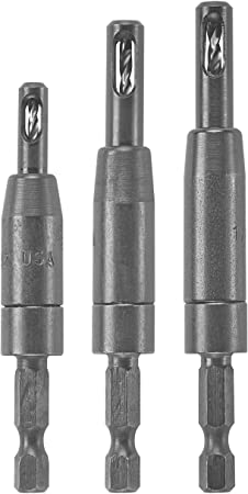 Bosch Clic-Change 3-Piece Self-Centering Drill Bit Assortment CC2430