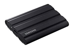 Samsung T7 Shield Portable SSD 4 TB - USB 3.2 Gen.2 External SSD Black (MU-PE4T0S/EU)