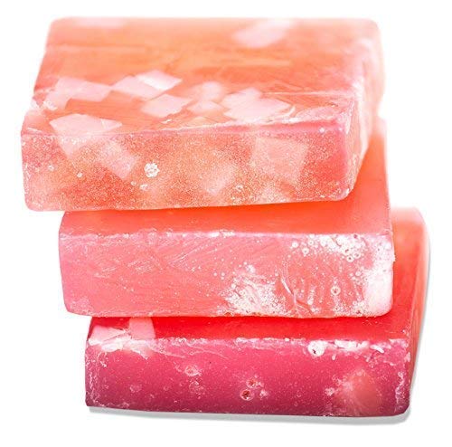 100% Natural Handmade Soap with Bulgarian Rose Oil, Cacao Butter, Shea Butter. Elixir of Youth. Hands, Feet, Hair and Body Antibacterial and Antifungal Household Soap Bar. Paraben Free, 3x100 gr.