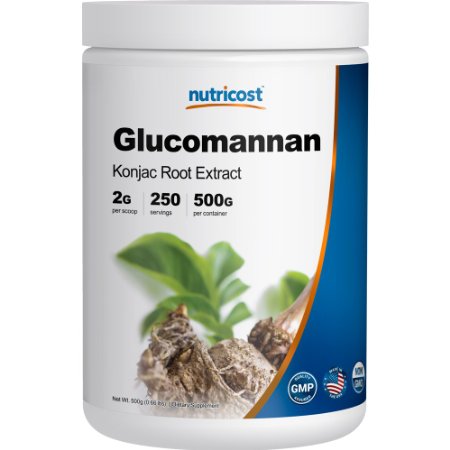 Nutricost Glucomannan Powder 500 Grams