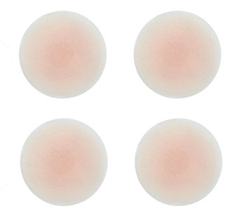 DaisyFormals® Thin Nipple Covers - Reusable Adhesive Silicone Pasties(2 Pairs)