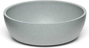 Loving Pets - Dolce Bamboo - Dog Food Water Bowl (Large, Slate-Grey)