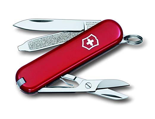 Victorinox Classic SD Swiss Army Pocket Tool - Red