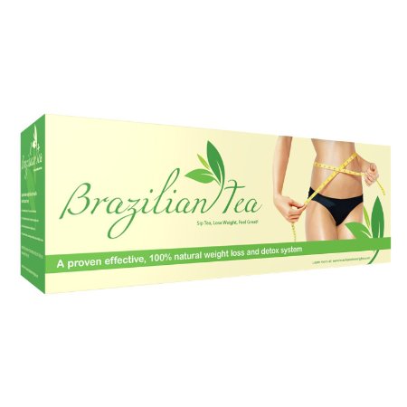 Brazilian Slimming Tea - Weight Loss Tea System for Fat Burning, Energy, Detox, Appetite Control, Bloating & Body Cleanse. Learn the Weight Loss Secret of Brazilian Models