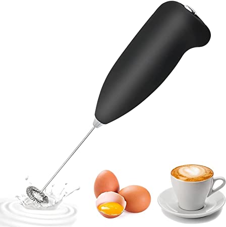 Electric Milk Frother, Coffee Milk Mixer Matcha Whisk,For Bulletproof Coffee, Lattes, Hot Chocolate, Cappuccino, Sleek Drink Mixer Mini Drink Mixer Blender