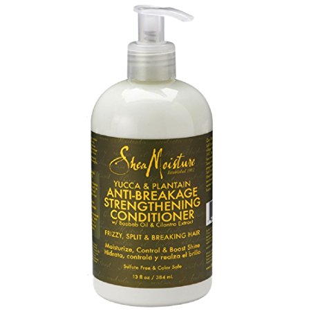 Shea Moisture Yucca & Plantain Anti-Breakage Strengthening Conditioner-13 oz