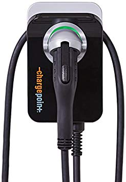 ChargePoint Home Wi-Fi Connected Electric Vehicle (EV) Charger, Level 2, 240 Volt, 32 Amp, Hardwired Station, Indoor Or Outdoor Install, 7.6 m Cord