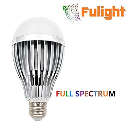 Fulight Full-Spectrum A19 LED Light Bulbs- 12W (100W Equivalent), Daylight White 6000K, E27 Medium Base - for Reading, Kids Room, Makeup, Food Stores, Studio, Artworks & Medical Lighting