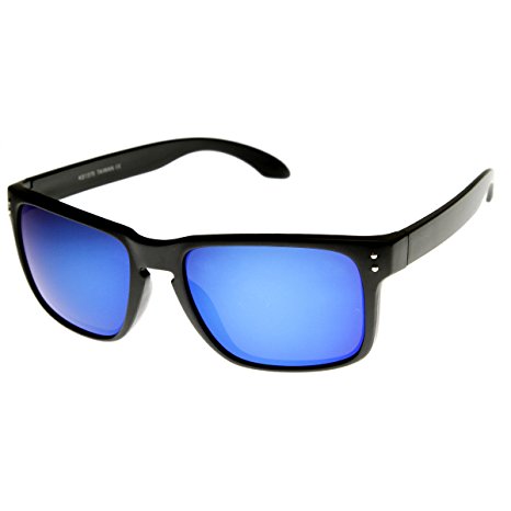 zeroUV - Quality Sports Shades Designer Fashion Sunglasses with Colorful Mirrored Lens