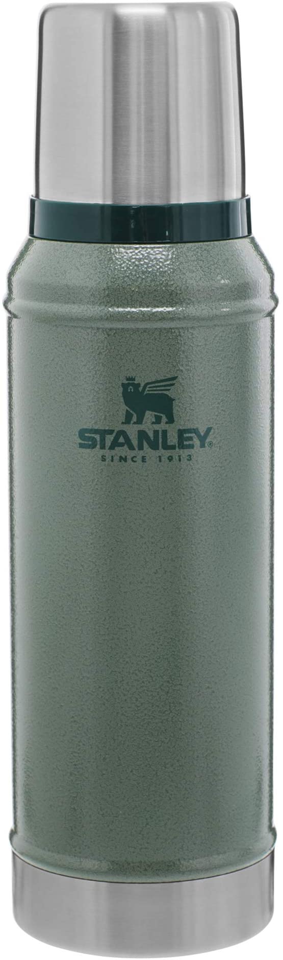 Stanley Classic Vacuum Insulated Wide Mouth Bottle - BPA-Free 18/8 Stainless Steel Thermos for Cold and Hot Beverages – Keeps Liquid Hot or Cold for Up to 24 Hours