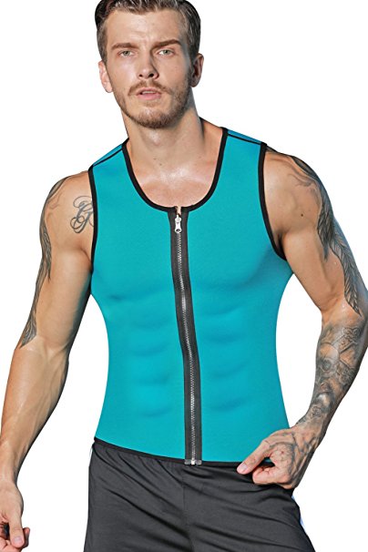 NonEcho Sauna Sweat Suits Waist Trainer Vests Weight Loss Shapewear Slim Belt Neoprene Workout Suit