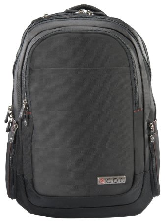 ECBC Backpack Computer Bag - Javelin Daypack for Laptops, MacBooks & Devices Up to 17" - Travel, School or Business Backpack for Men & Women - Premium Quality, TSA FastPass Friendly - Black (B7102-10)