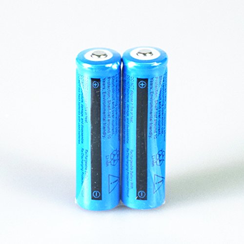 3.7v li-ion TR 18650 Rechargeable Battery for T6 flashlight