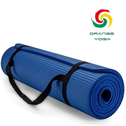 Yoga Mat, 72” X 24” X 2/5” multiple use Exercise Mat