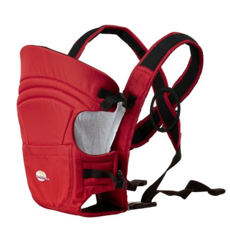 Dardara Soft Structure Breathable Baby Carrier (Red)