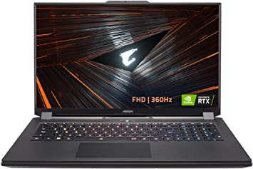 GIGABYTE AORUS 17 YE5 - 17.3" FHD 1920x1080 IPS-Level Display, Intel Core i7-12900H, NVIDIA GeForce RTX 3080 Ti Laptop GPU 16GB GDDR6, 32GB DDR5 RAM, 1TB SSD, Win11 Home (AORUS 17 YE5-A4US544SP)