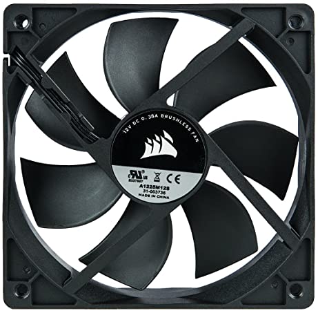 Corsair Black 120mm High Performance Airflow Desktop Computer Fan