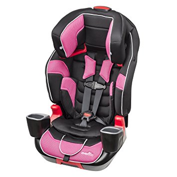 Evenflo Transitions 3-in-1 Combination Booster Car Seat, Maleah