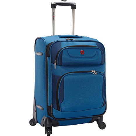 SwissGear Spinner Luggage Collection Blue 20" Spinner