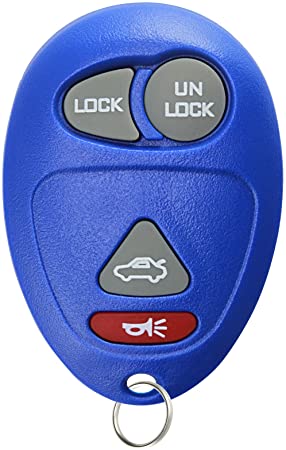 KeylessOption Keyless Entry Remote Control Car Key Fob Replacement for L2C0007T -Blue