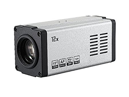 Wonwoo MB-HS128 12x auto focus zoom super low-light 2 megapixel WDR day & night IP camera, HD-SDI, HDMI, 960H outputs