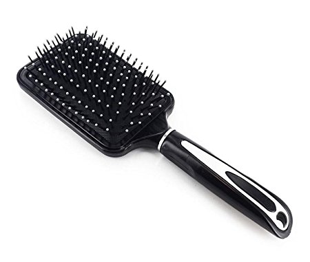 New Large Professional Paddle Hairbrush Tangle Free Cushion Massage Comb Brush Shopmonk